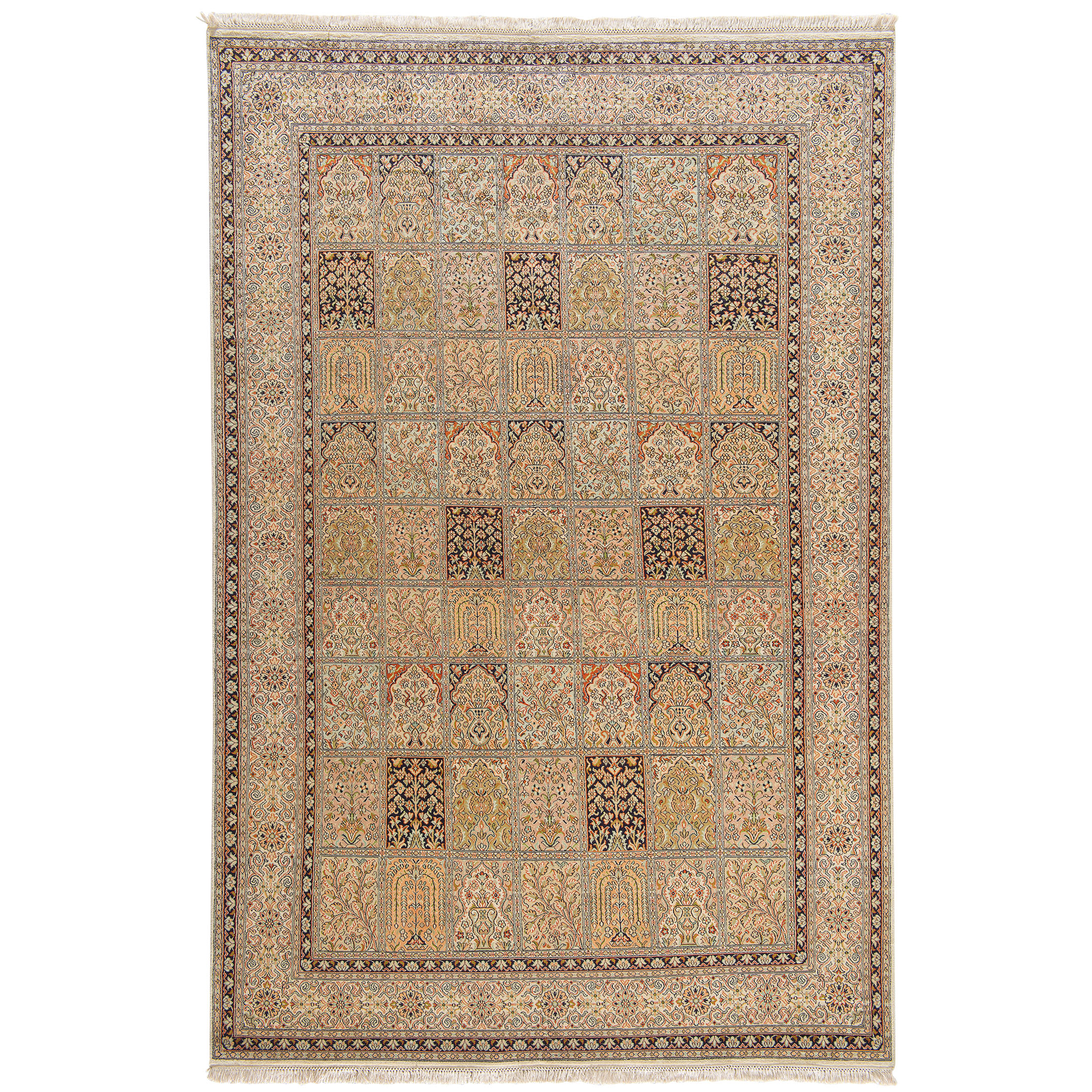 Kaschmir Seide 16/16 ca. 185 x 276 cm, Unikat / Einzelstück