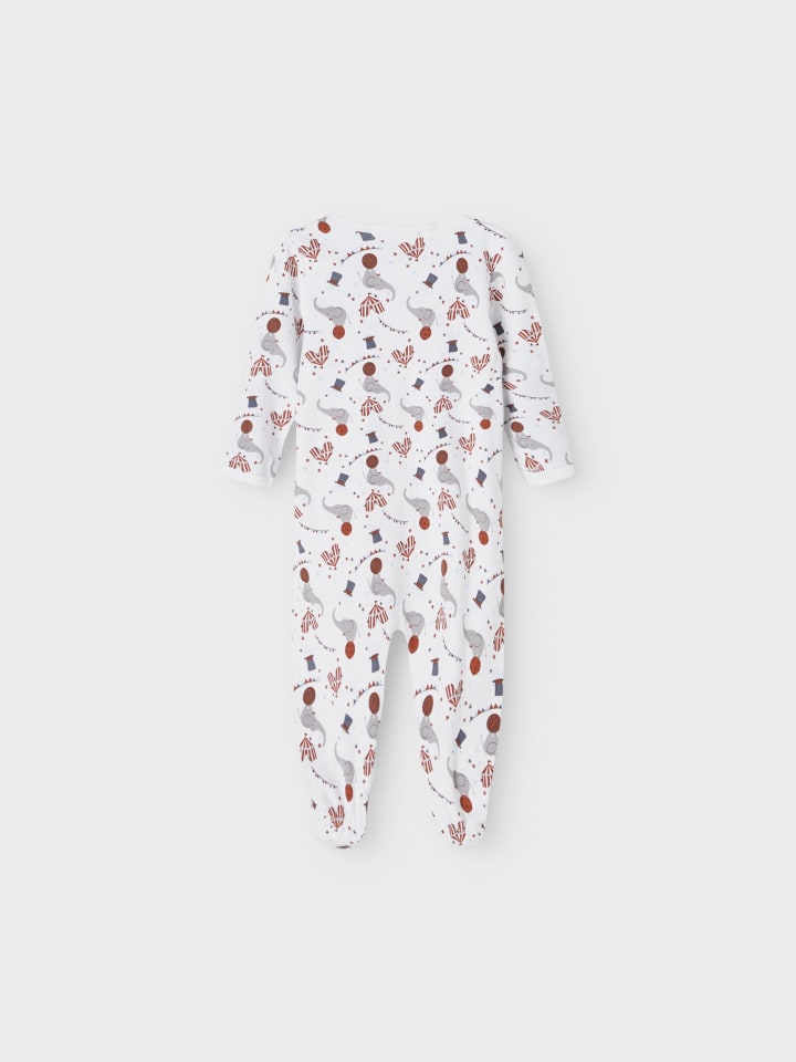 name it 2er Pack Unisex Schlafstrampler mit Fuß Elefant in Grau günstig kaufen