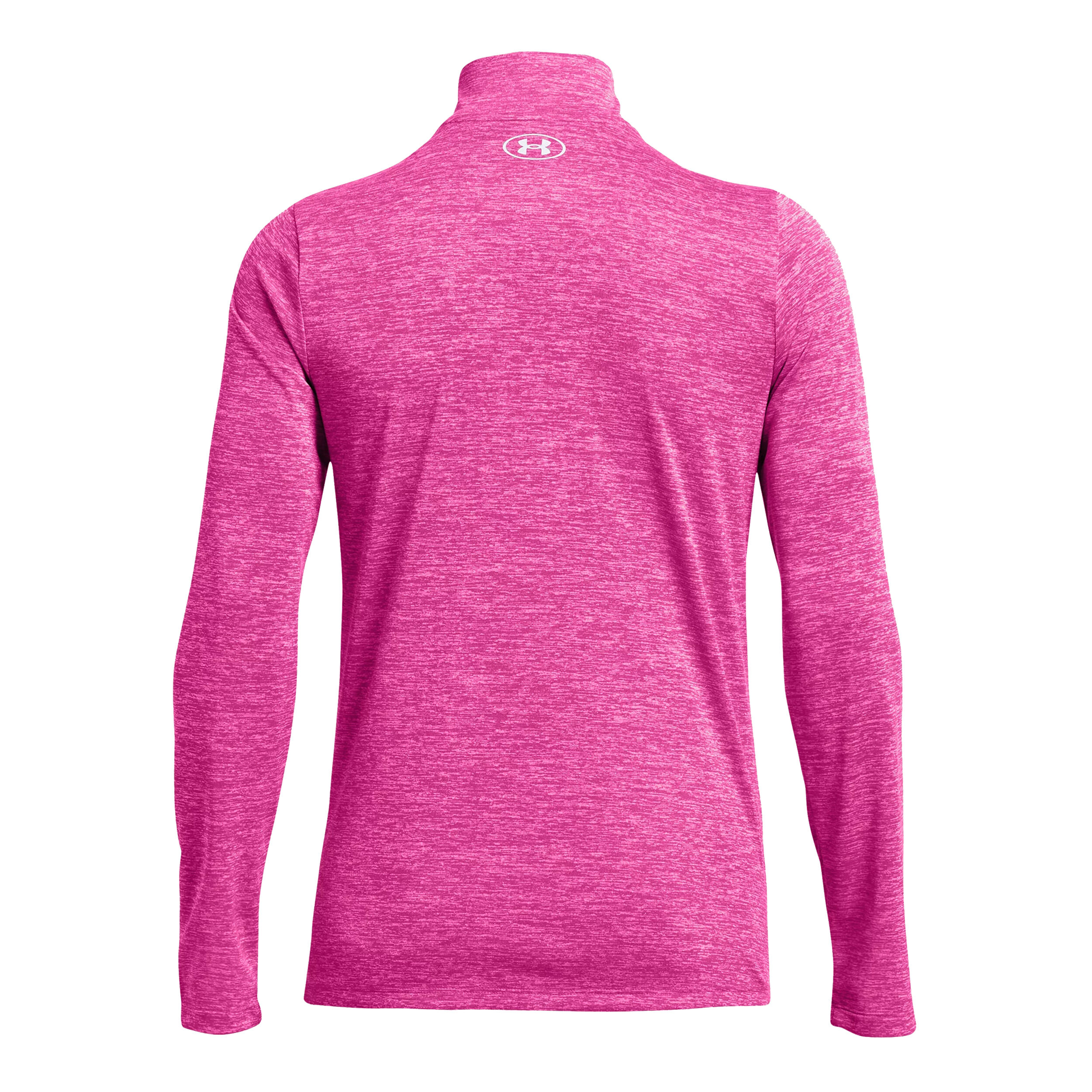 Tech Half-Zip Twist Longsleeve Damen - Pink