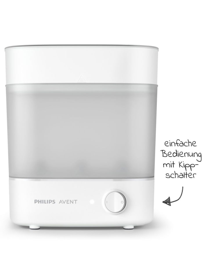 Philips Avent 8-tlg. Starter-Set inkl. Dampfsterilisator 2-in-1   in weiss günstig kaufen onesize