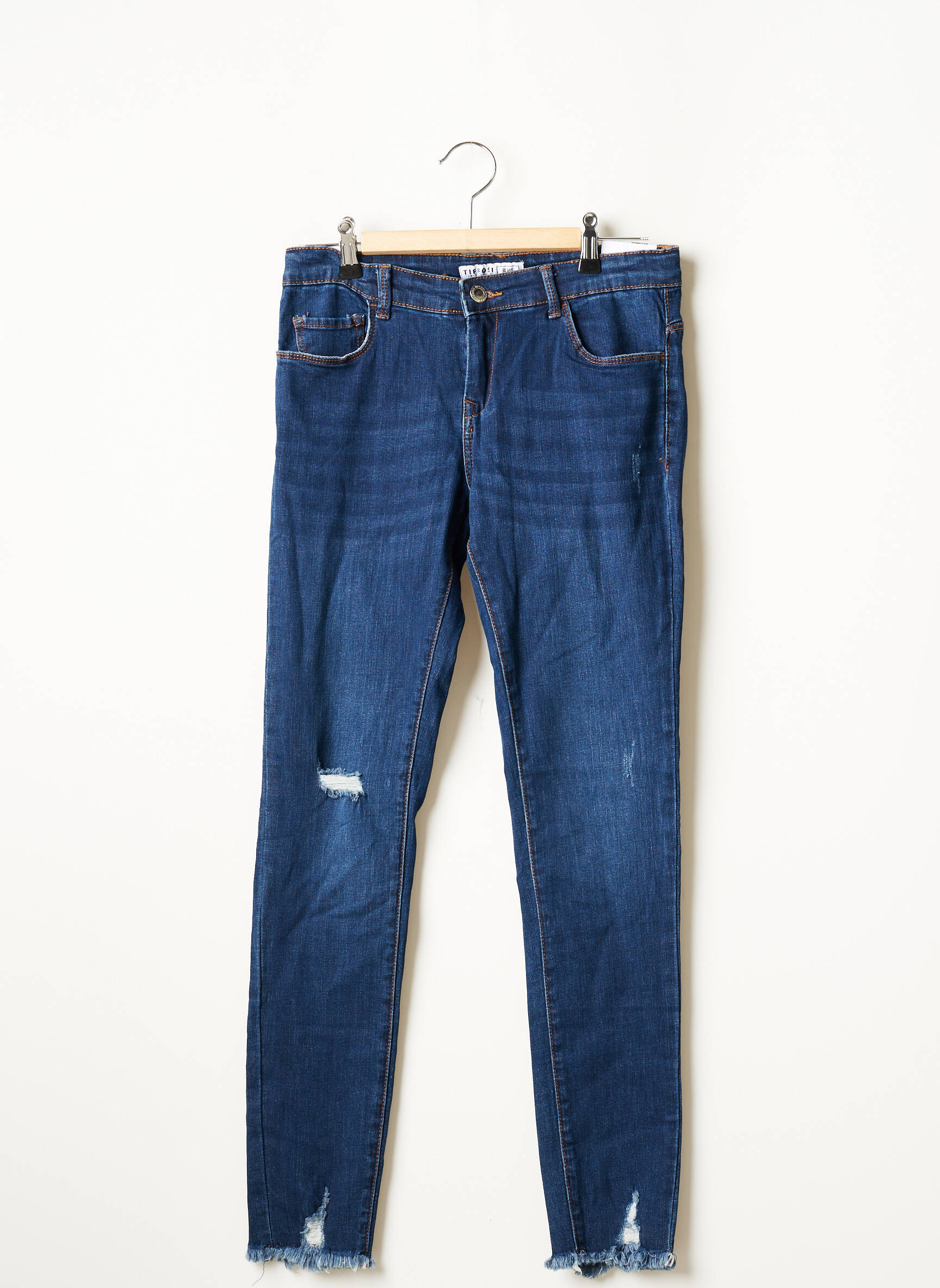 Tiffosi Jeans Skinny Fille couleur bleu