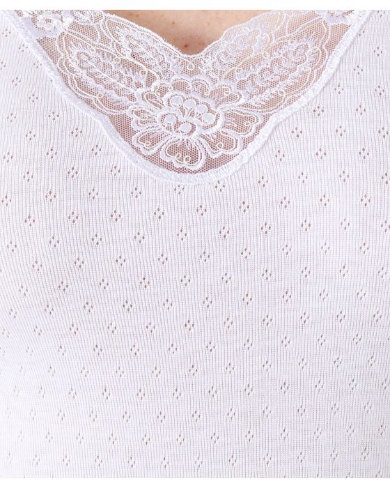 Tee-shirt maille ajourée Thermolactyl