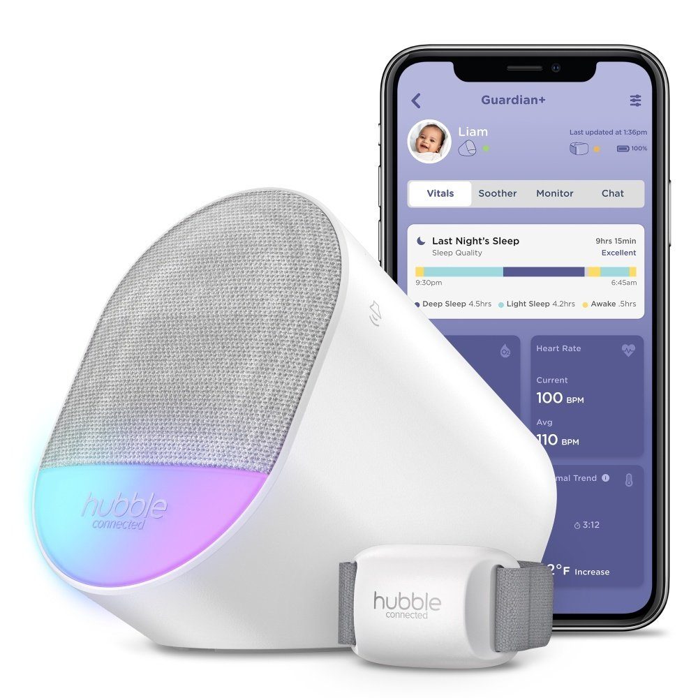 Hubble Connected Video-Babyphone Guardian+