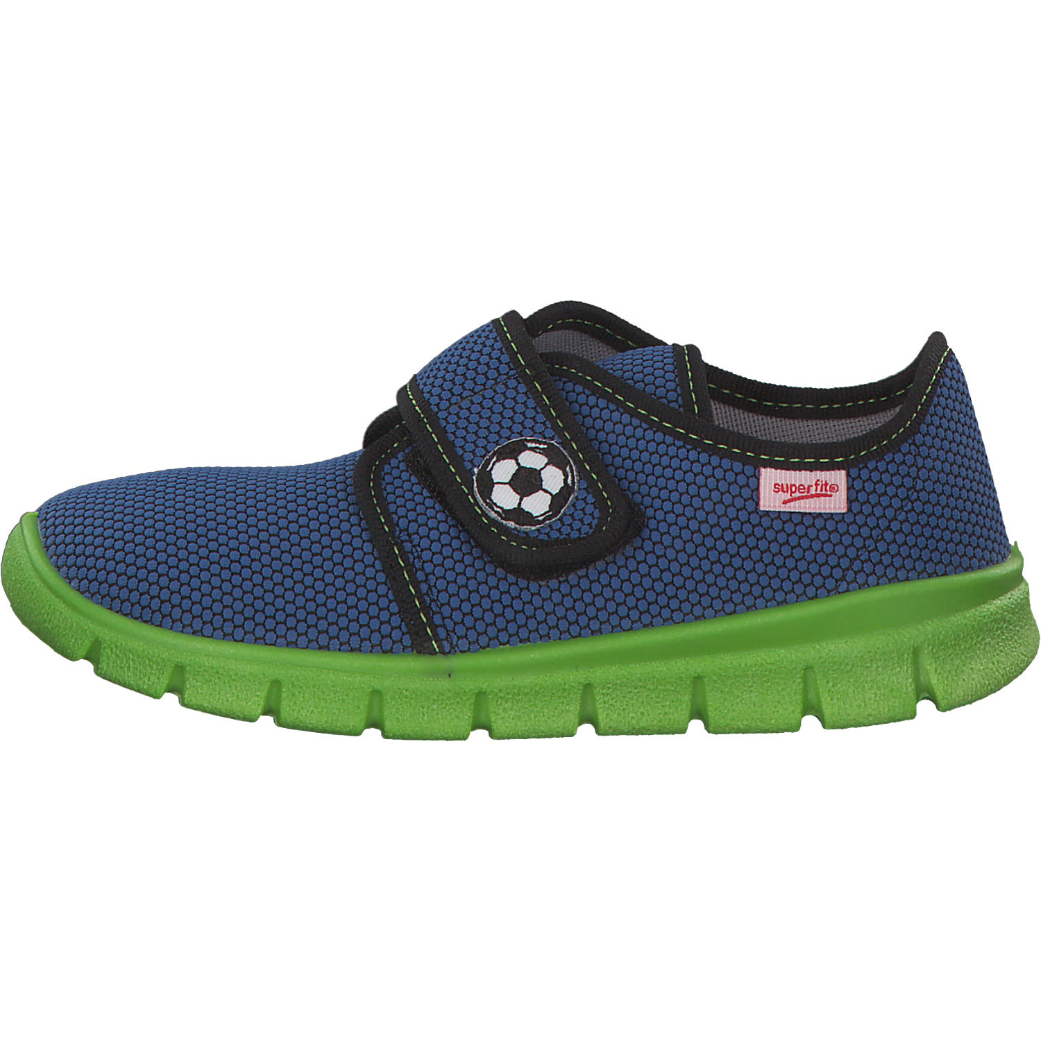 Superfit BOBBY 00266, Hausschuhe, Kinder, Blau (Water Kombi)