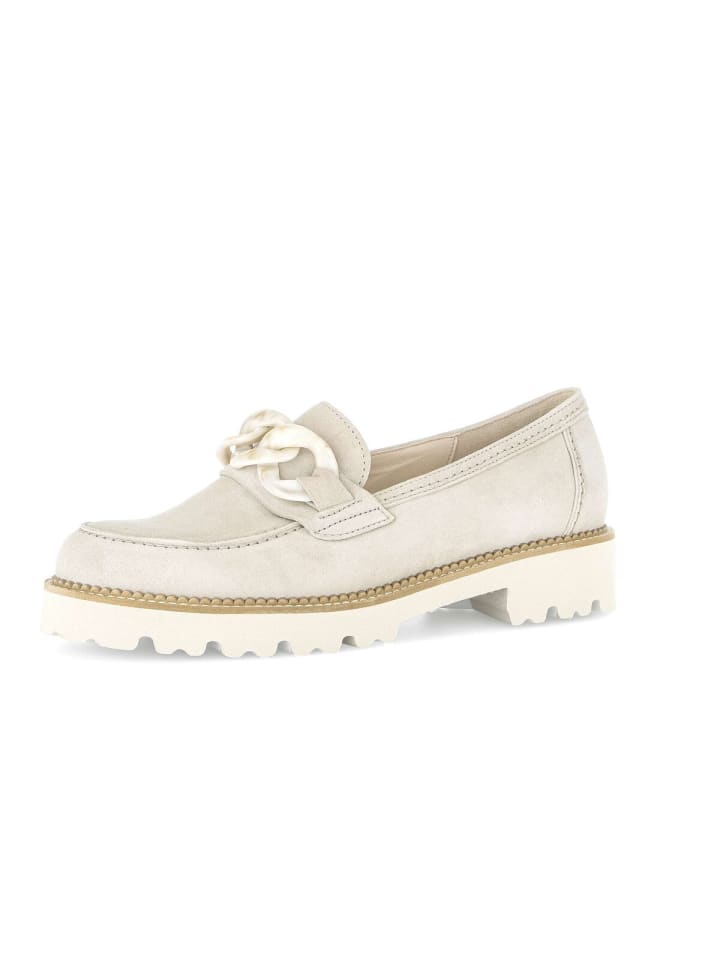 Gabor Fashion Loafer in beige günstig kaufen 40