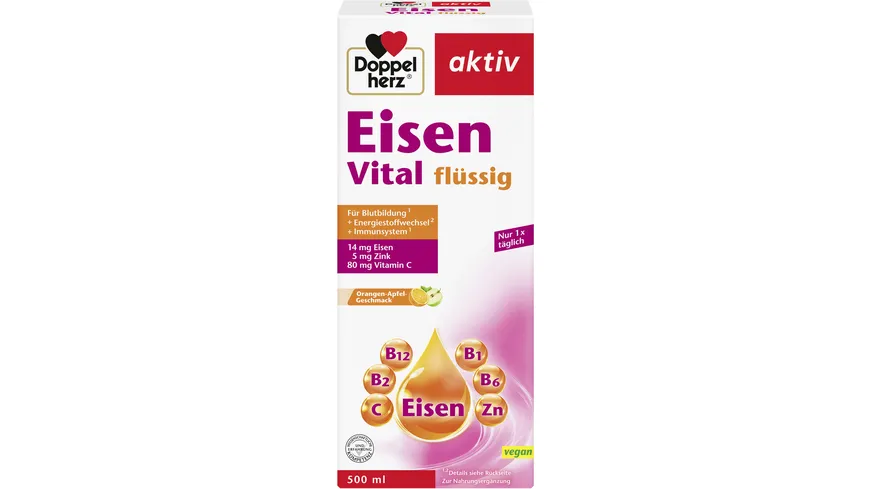 Doppelherz Eisen Vital flüssig 500 ml 500 ml