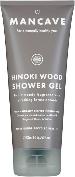 Man Cave Hinoki Wood Duschgel