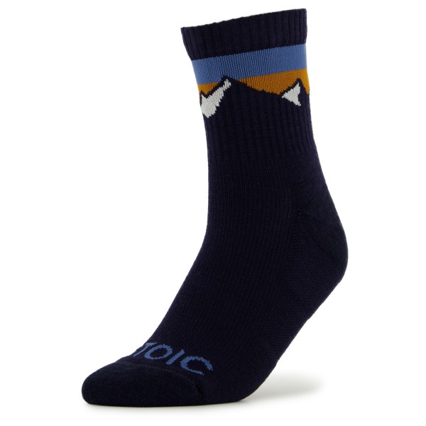 Stoic - Merino Quarter Tech Rib Mountains Socks - Multifunktionssocken