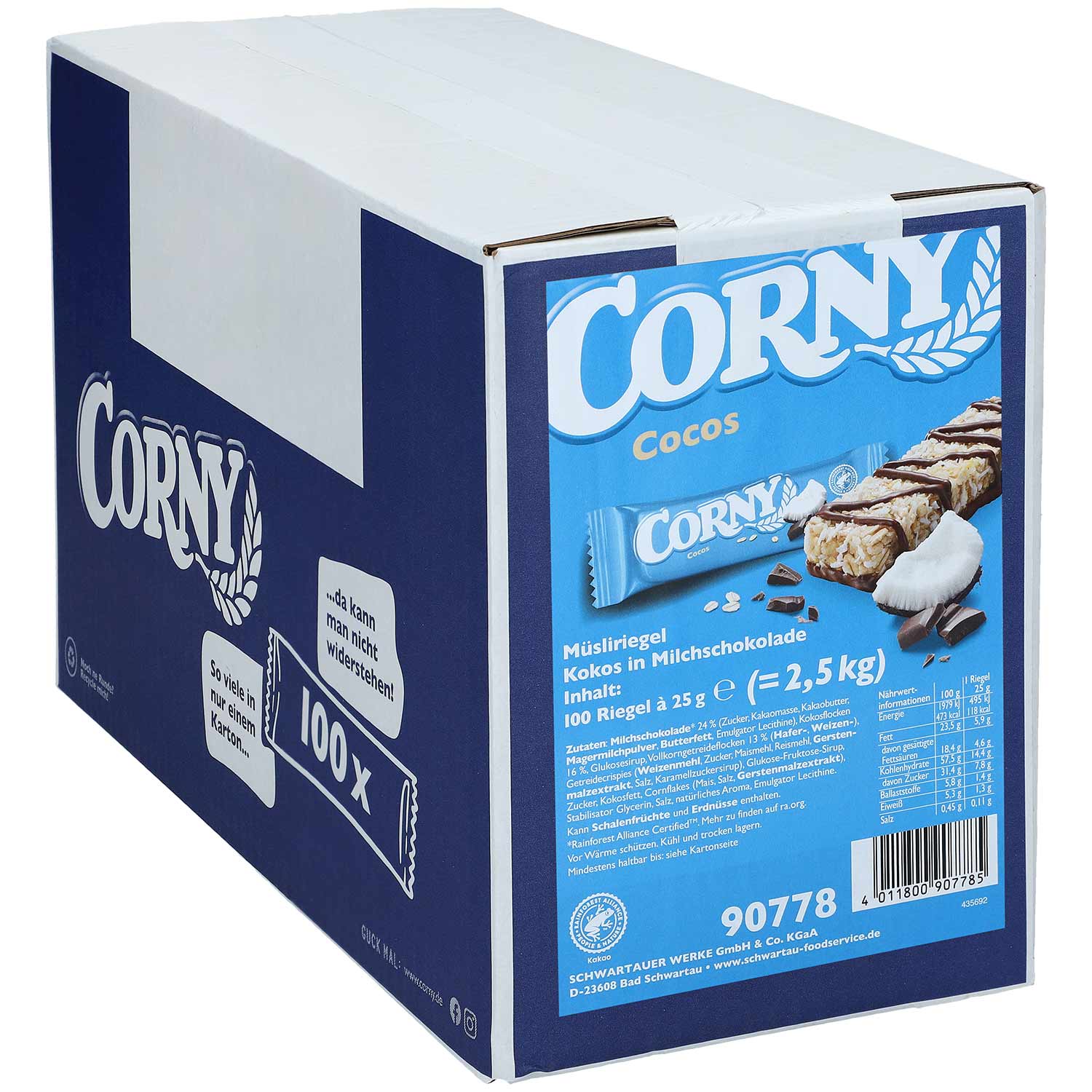 Corny Cocos 100x25g