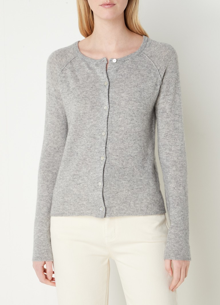 Rosemunde Fine-knit cardigan in cashmere blend