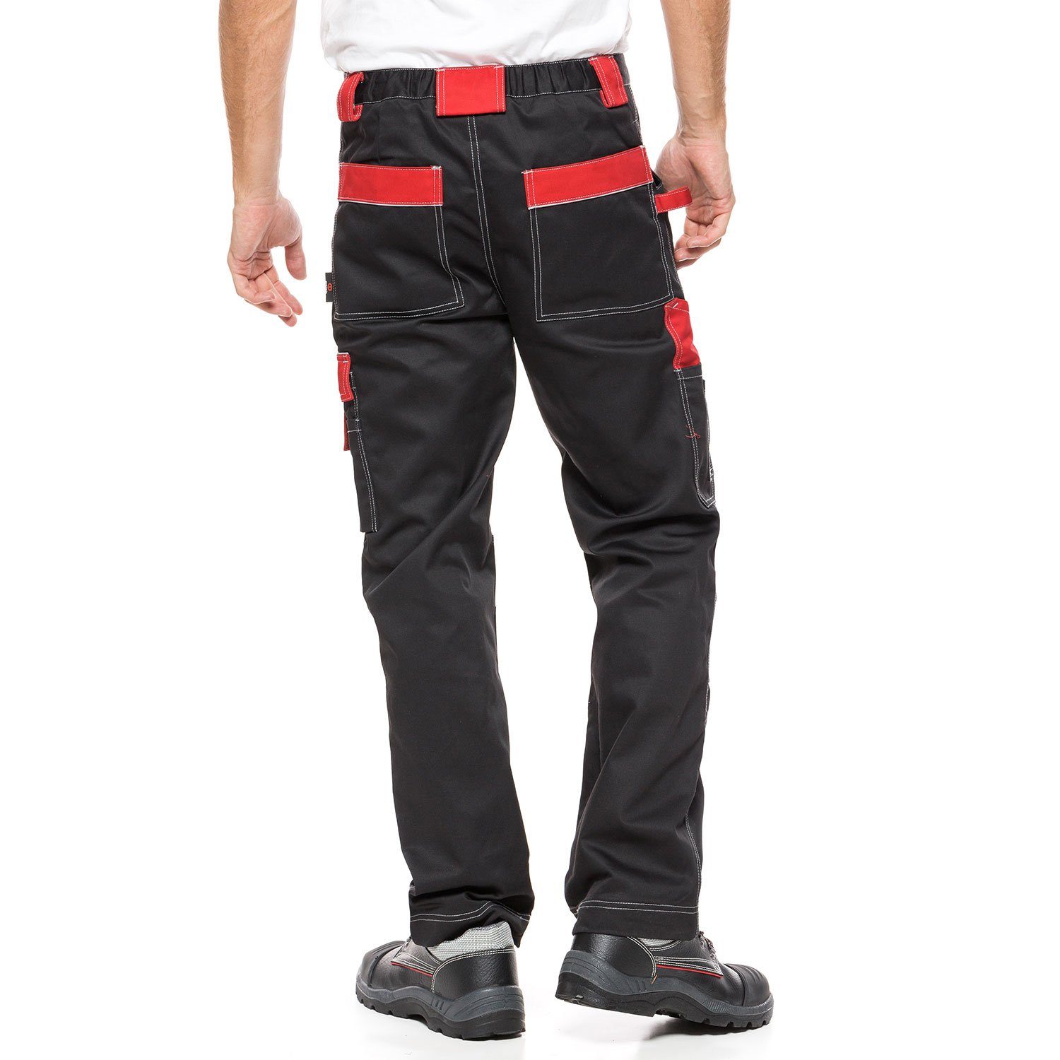 Avacore Arbeitshose Helios Canvas Gewebe-Material; Zwei- & Dreifachnähte; Wasserdichte Cordura-Verstärkung