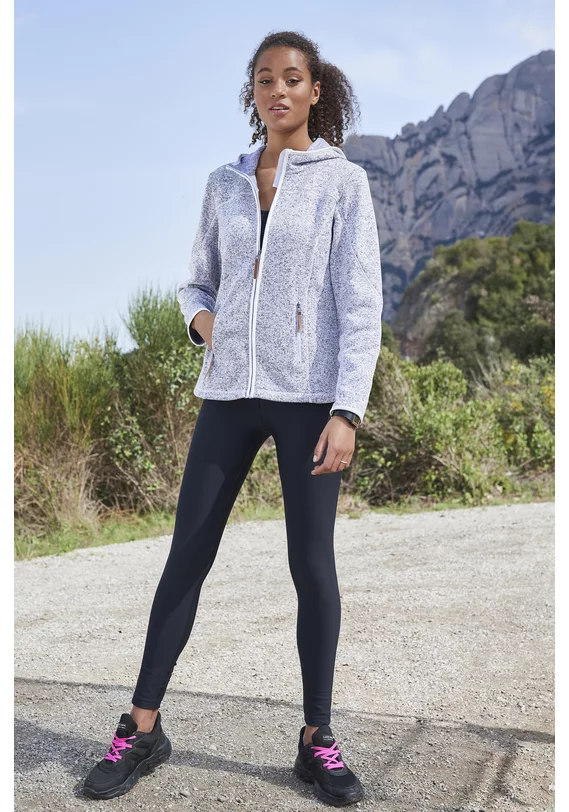 Strickfleecejacke