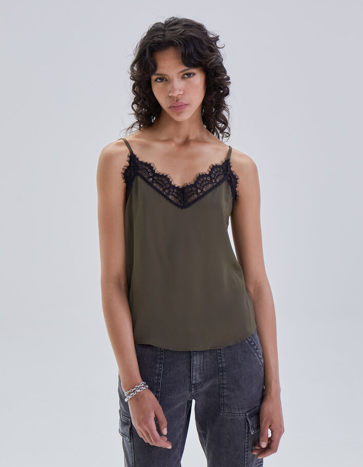 Caraco dentelle femme