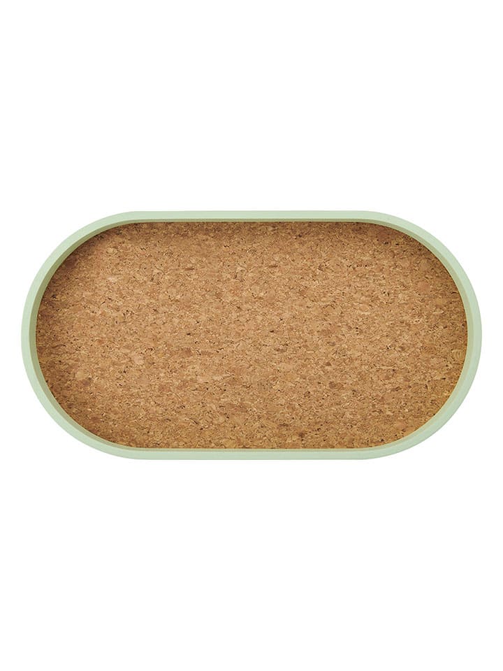 Kitchencraft Serviertablett in Hellbraun/ Mint - (L)37,8 x (B)20,4 cm günstig kaufen onesize