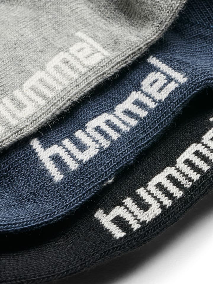 Hummel Hummel Long Socken Sora 3-Pack Kinder in BLACK/GREY MELANGE/BLUE NIGHTS günstig kaufen