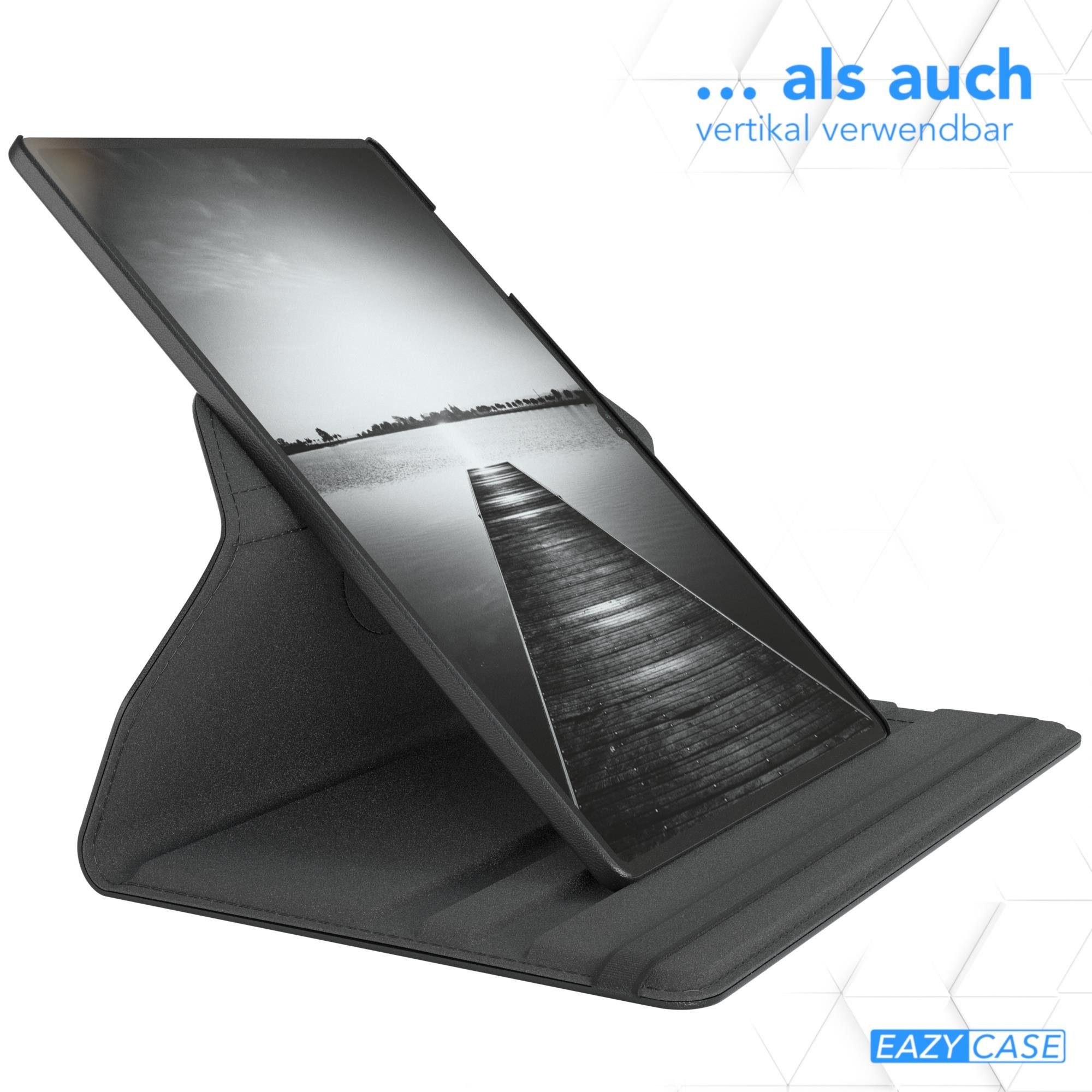 EAZY CASE Tablet-Hülle Rotation Case für Samsung Galaxy Tab S8 Ultra 14,6 Zoll, Hülle 360° drehbar mit Standfunktion Etui Anti-Kratz Tasche Schwarz