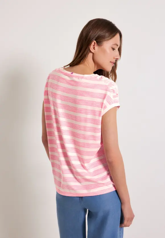 CECIL Shirt mit geraffter Schulter