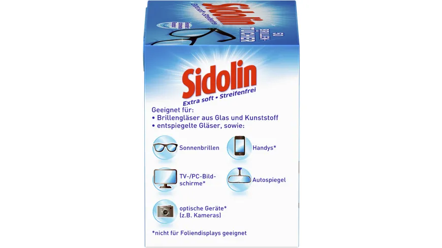 Sidolin Brillen-Tücher