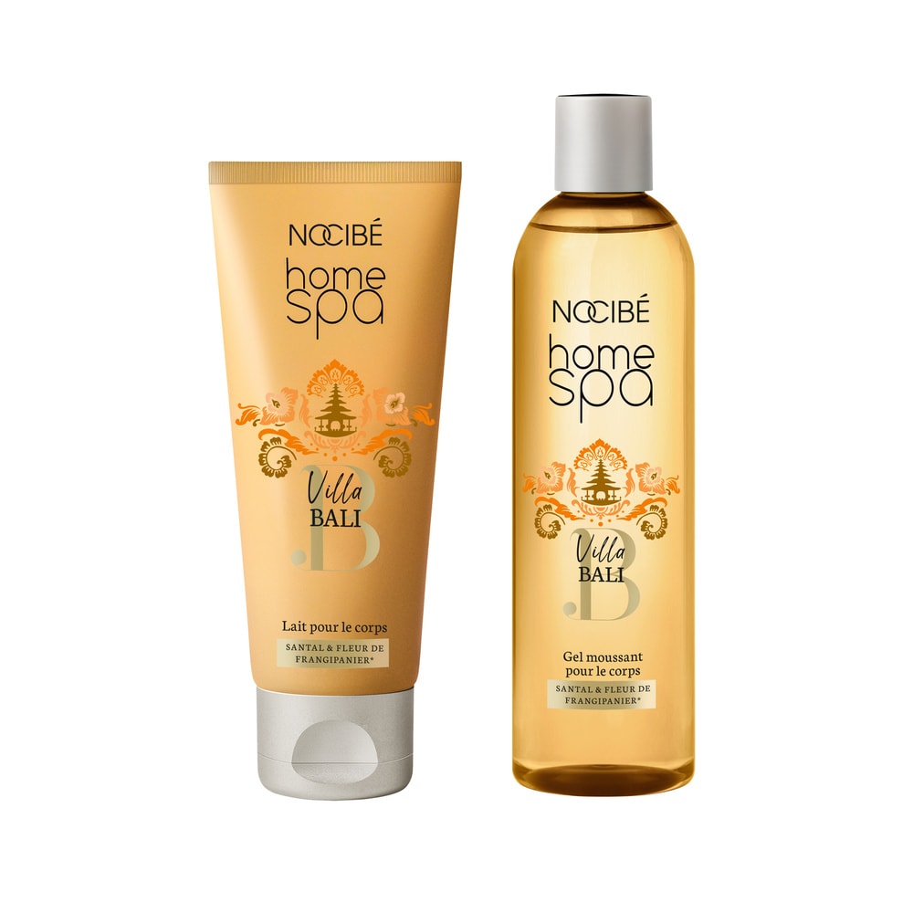 Nocibé Home Spa - Coffret Villa Bali Parenthèse Bien-être Lait corps & mousse de douche
