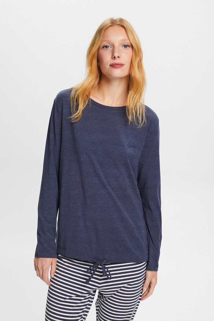 Gestreiftes Pyjama-Set