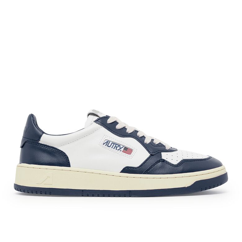 Autry 01 Low WB04 white/blue