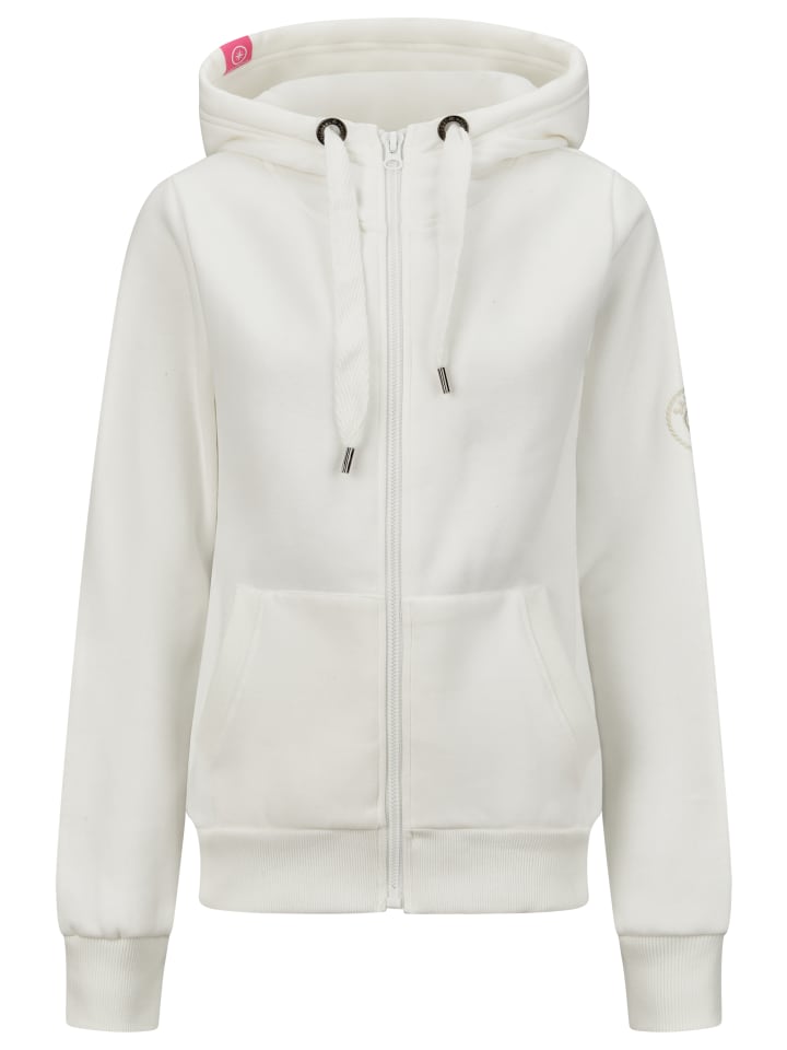 Salzhaut Sweatjacke Sööte Jacke in Offwhite günstig kaufen