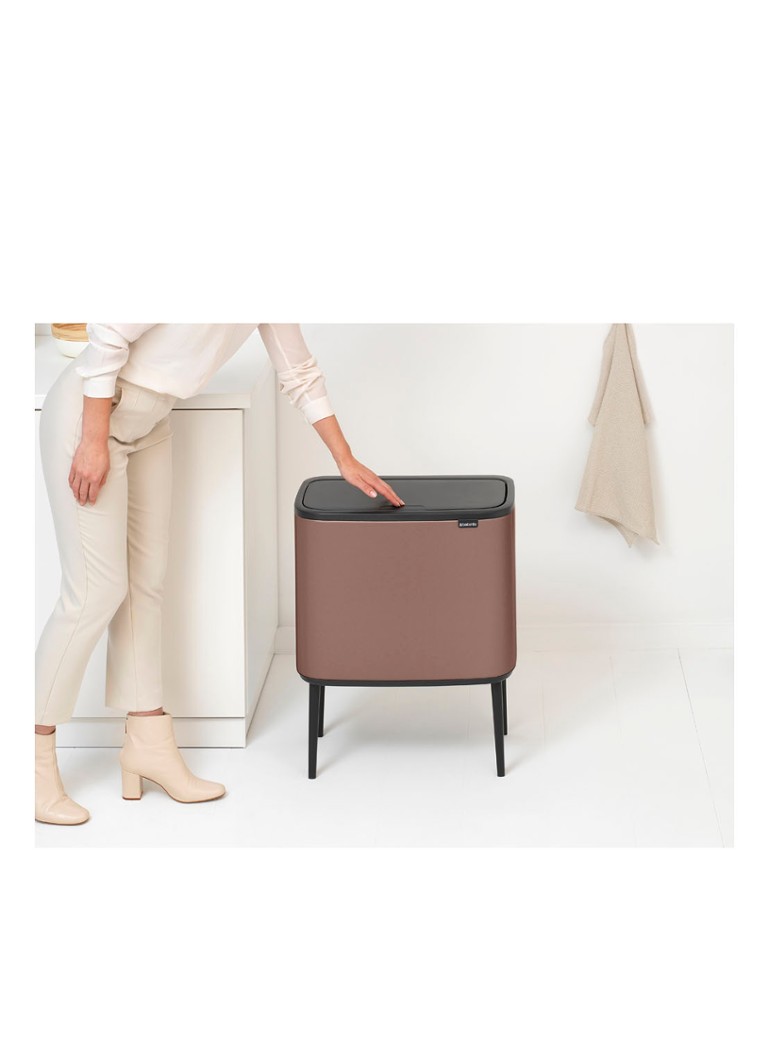 Κάδος απορριμμάτων Brabantia Bo Touch Bin 11 + 23 λίτρων