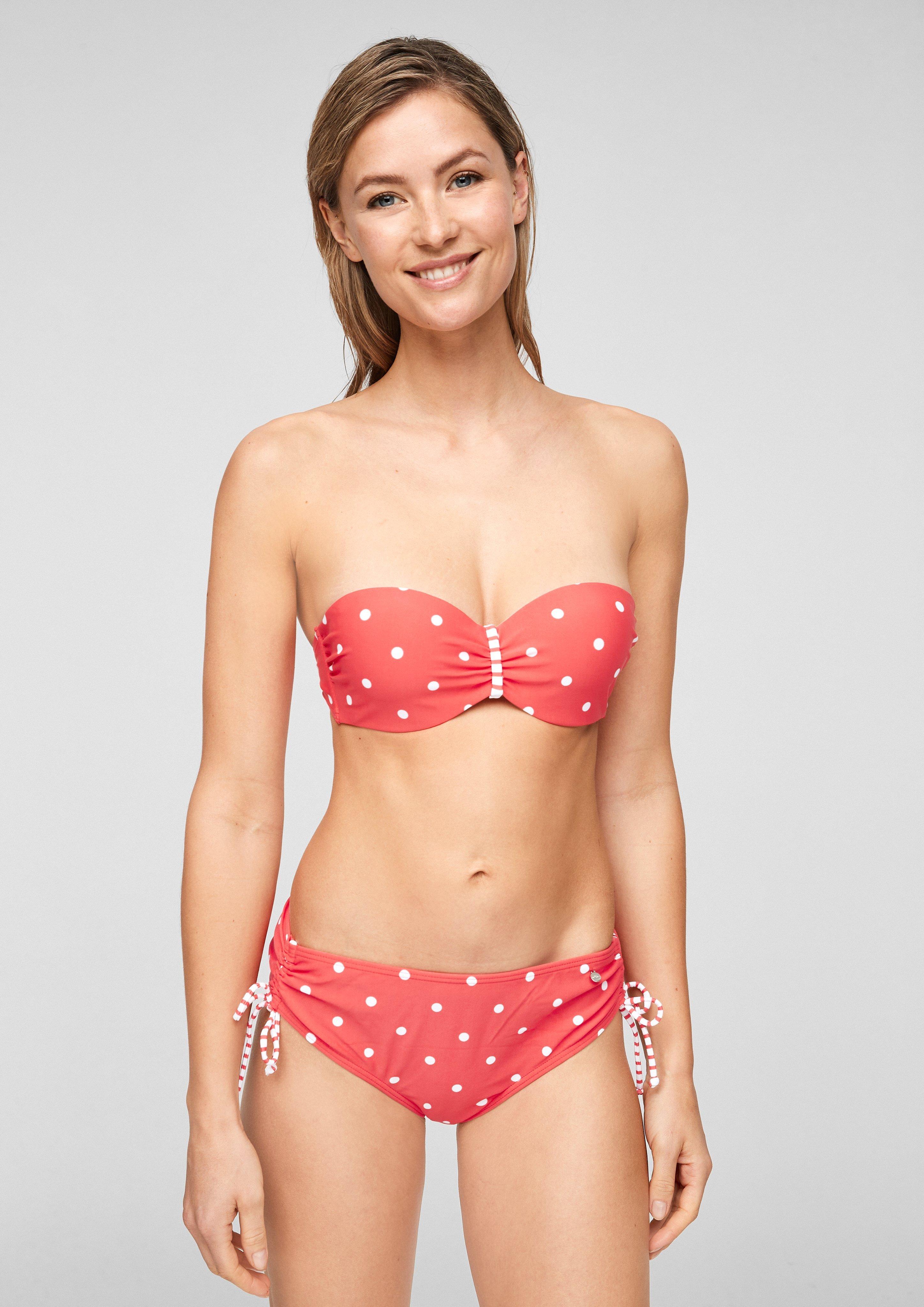 Bandeau-Bikinitop mit Muster  532.899.263.82064-30P0