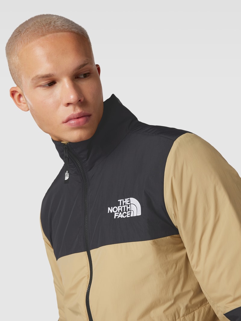 Steppjacke mit Label-Stitching Modell 'GOSEI' in beige