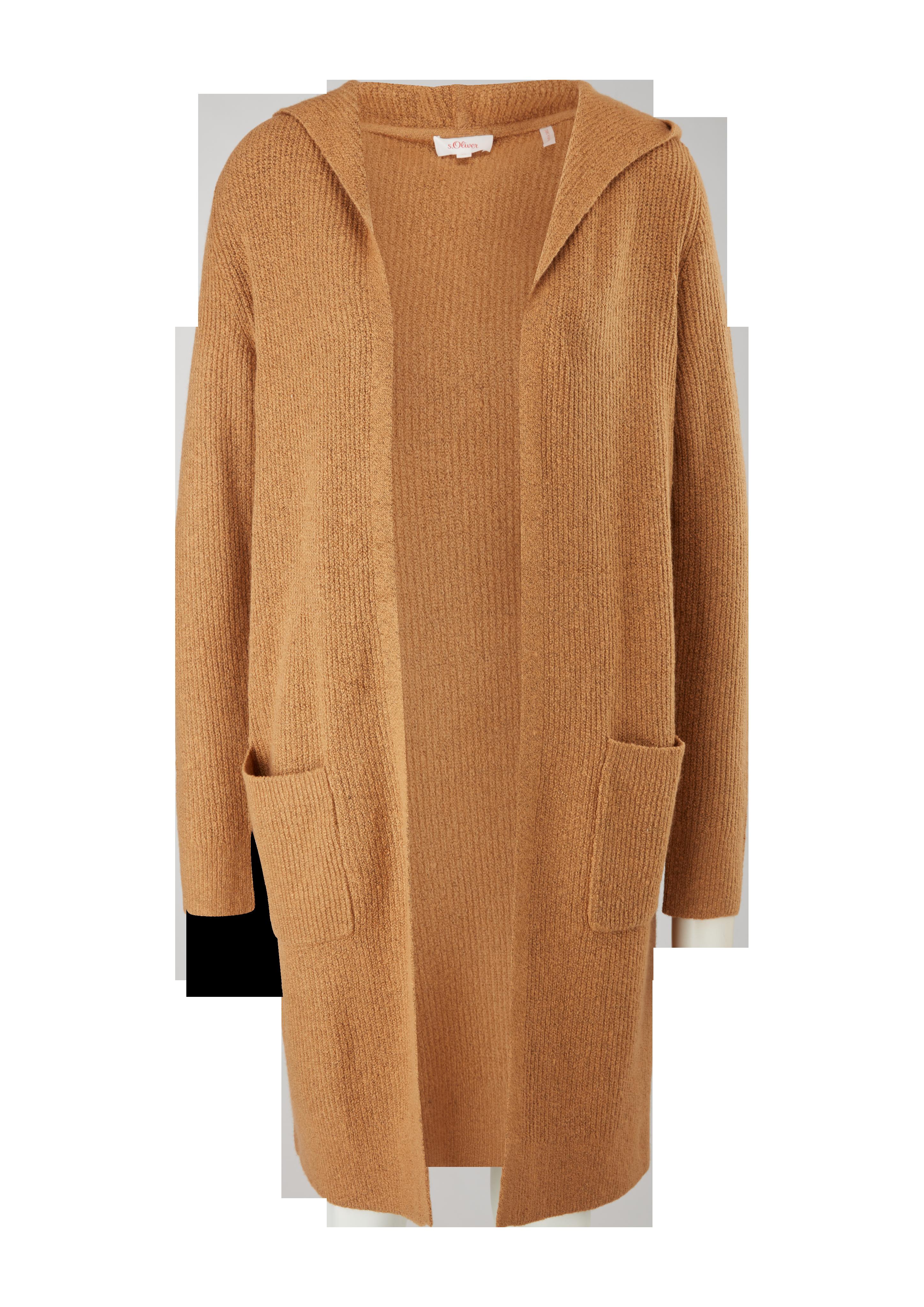 Long-Cardigan mit Kapuze  04.899.64.X062-8469