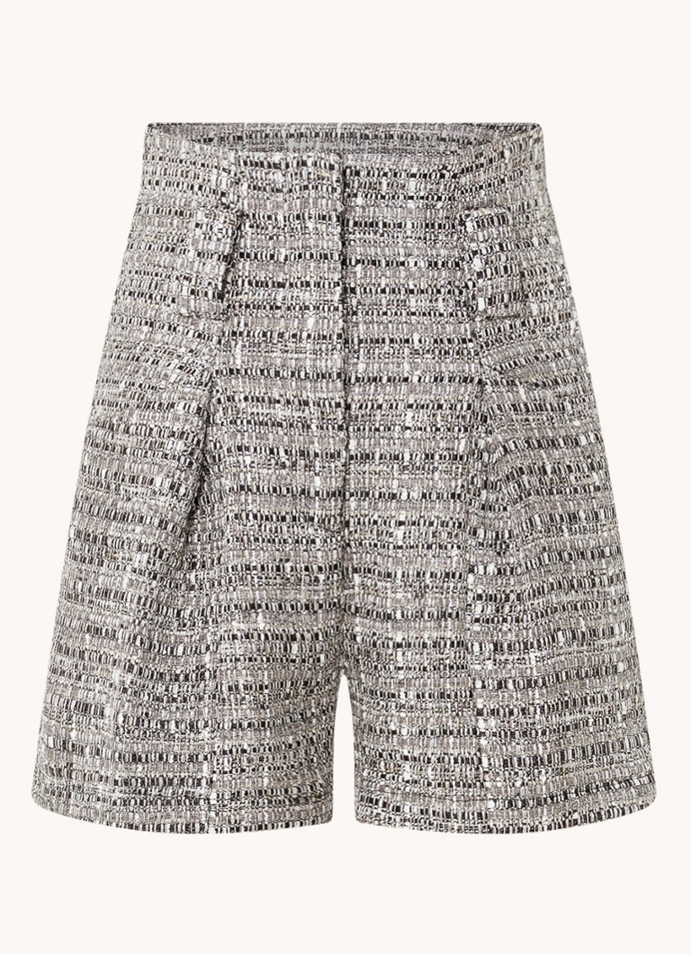 Short IRO Eliana taille haute coupe droite avec lurex