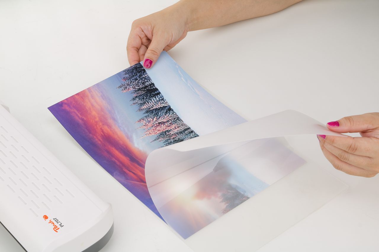Peach 4 in1 Laminating Kit