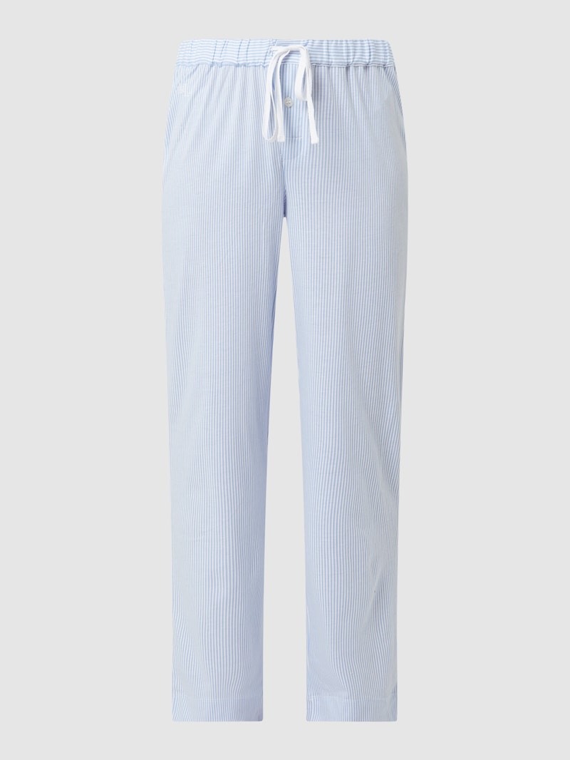 Pyjamahose mit Streifenmuster in blau