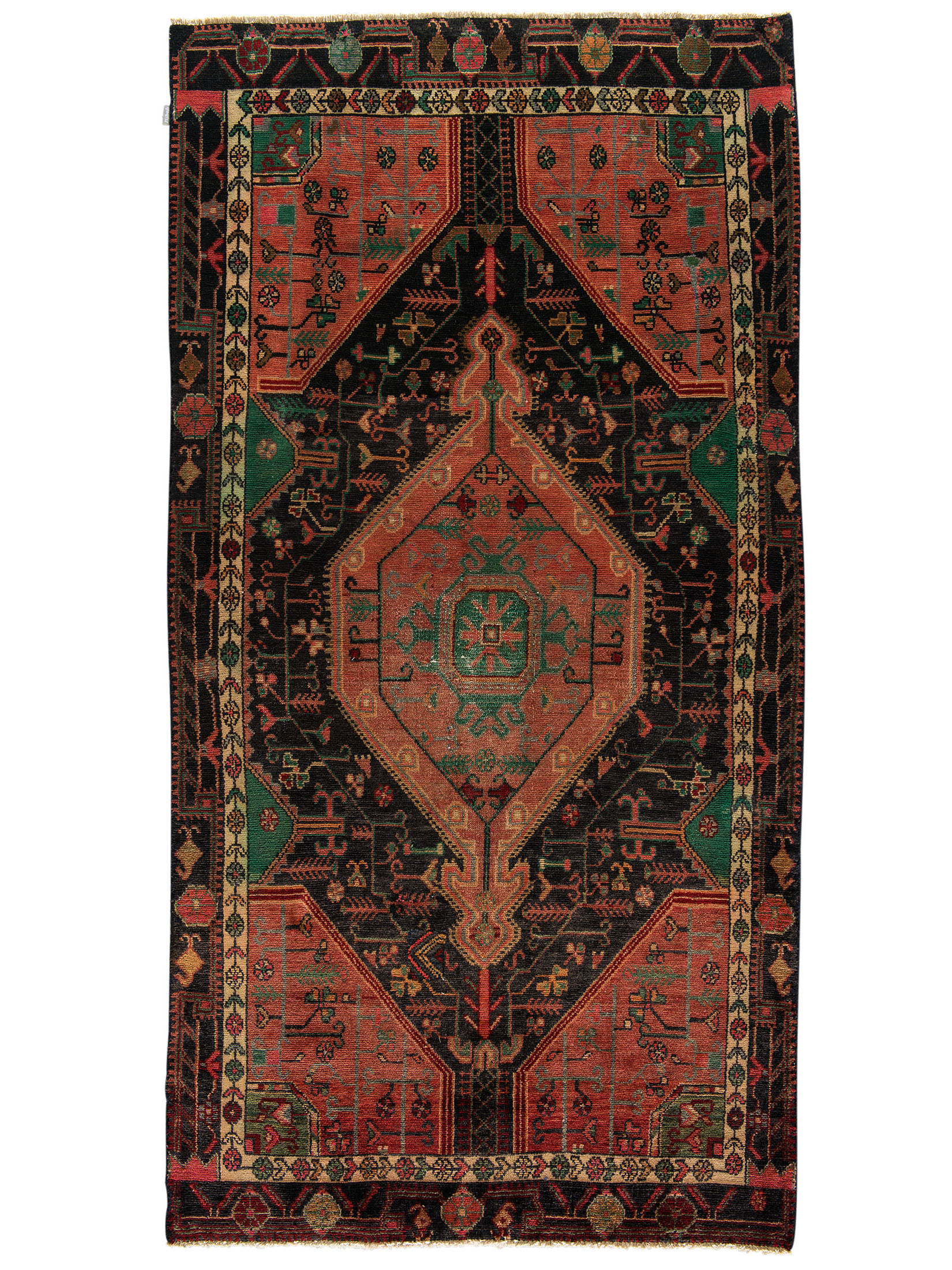 Tuiserkan Hamadan Vintage ca. 130 x 260 cm, Unikat / Einzelstück