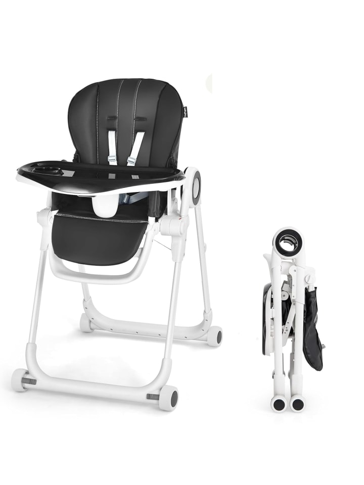 COSTWAY Hochstuhl in Schwarz günstig kaufen 58 cm