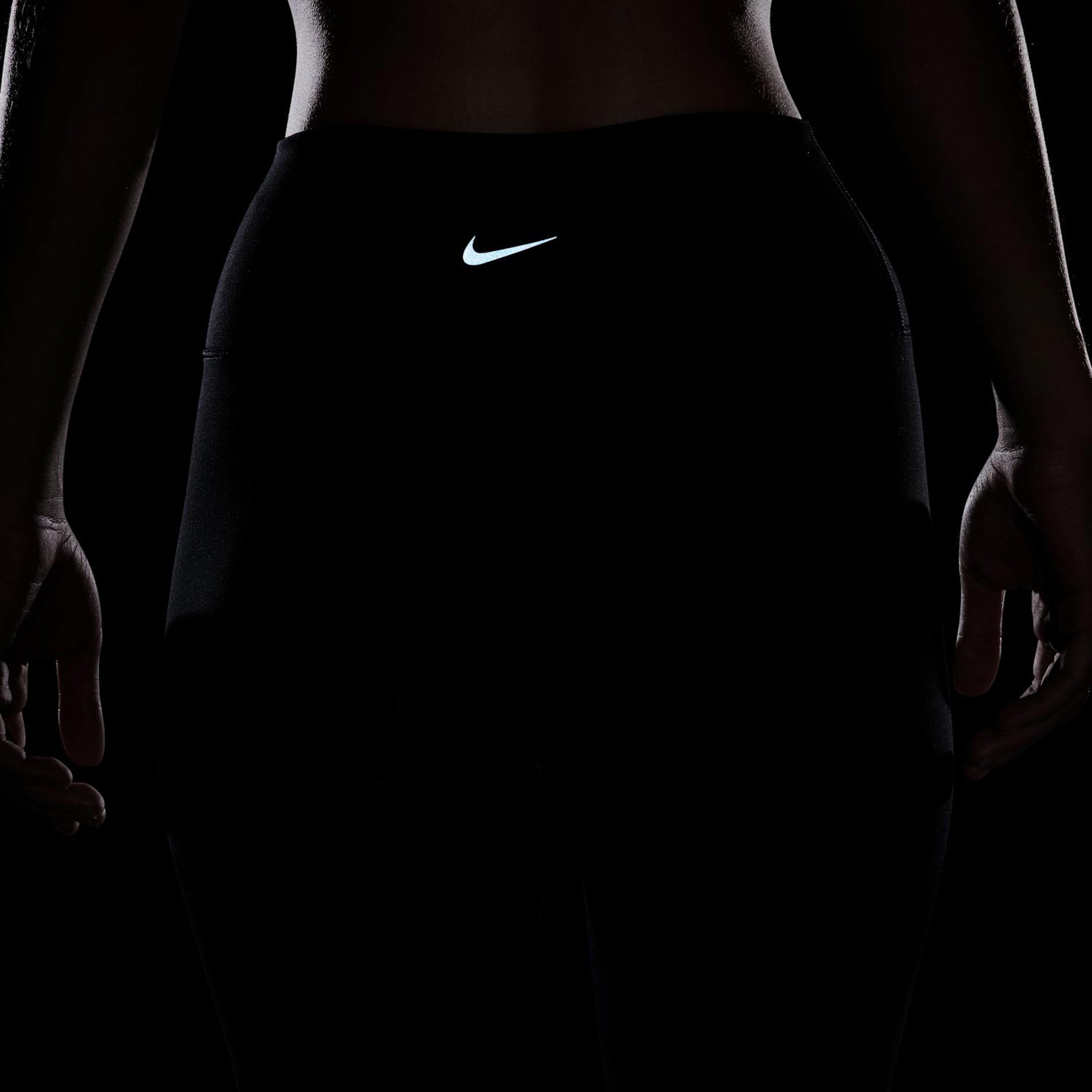 Dri-Fit One High-Waisted Capri Tight Damen - Schwarz