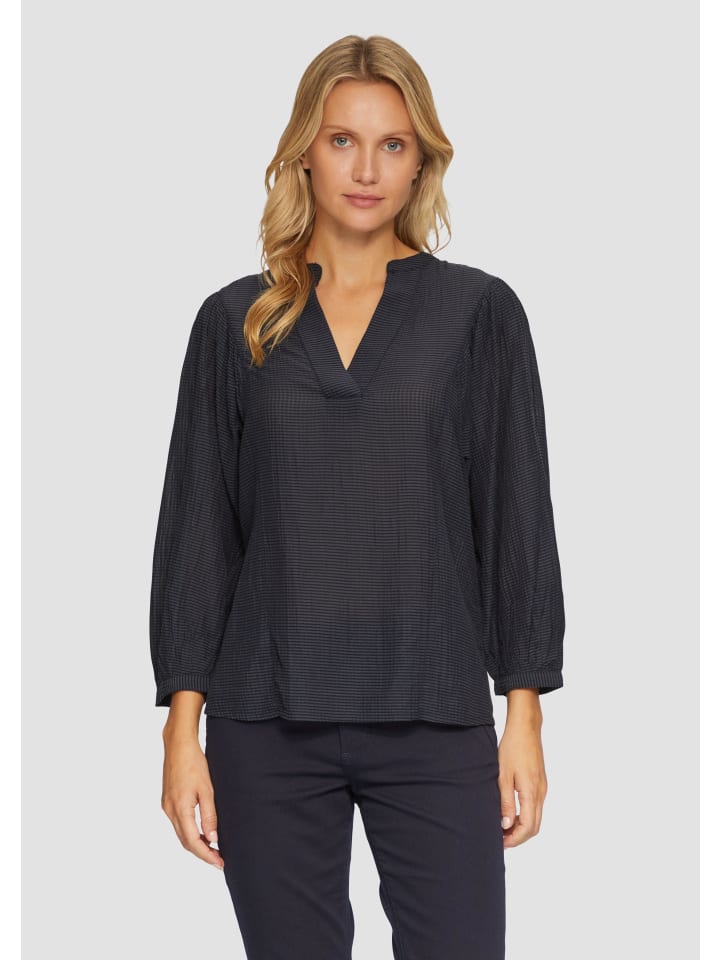 s.Oliver Bluse 3/4 Arm in Blau günstig kaufen