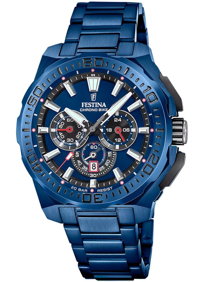Festina Herrenuhr Chronograph Special Edition Blau günstig kaufen onesize