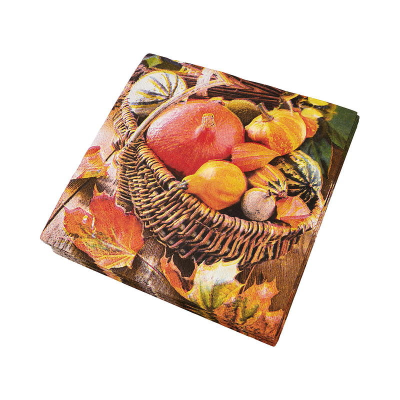 Vie Eco Servietter 20-pk 33x33 cm, Høst