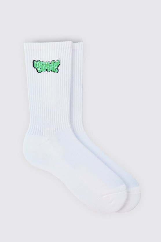 Socken mit Worldwide Graffiti Logo