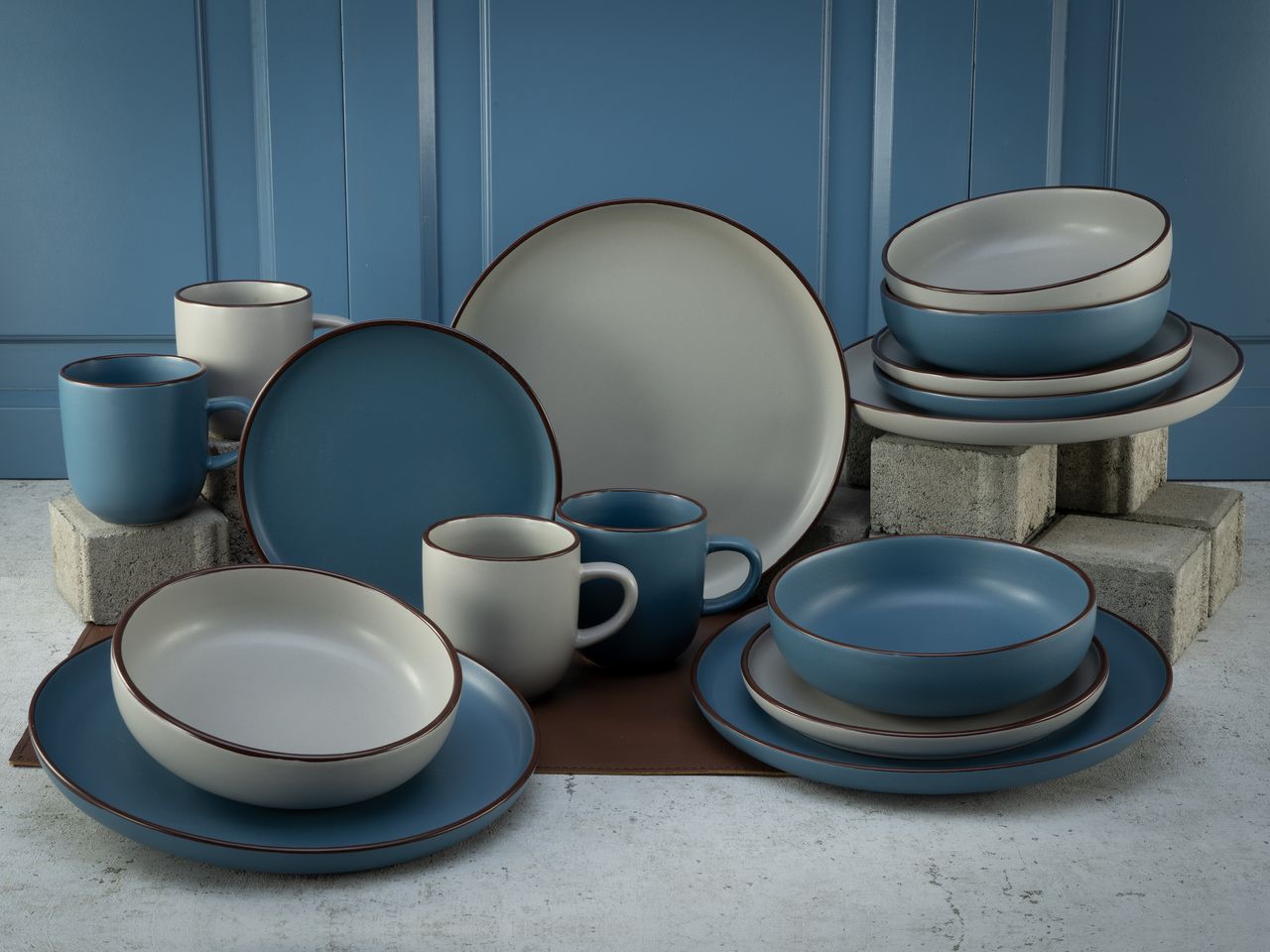 CreaTable Modern Scandic Kombiservice 16-tlg
