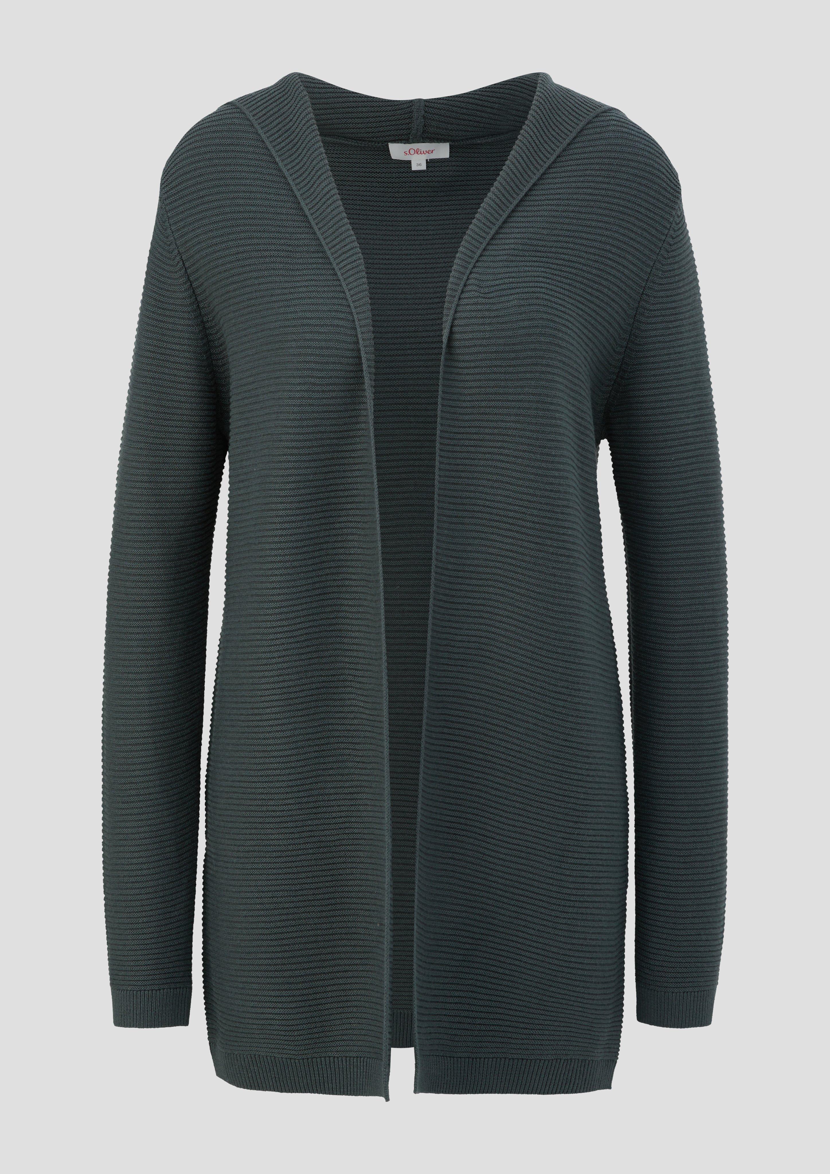 Strickjacke aus Baumwoll-Viskose-Mix  2135247-7909