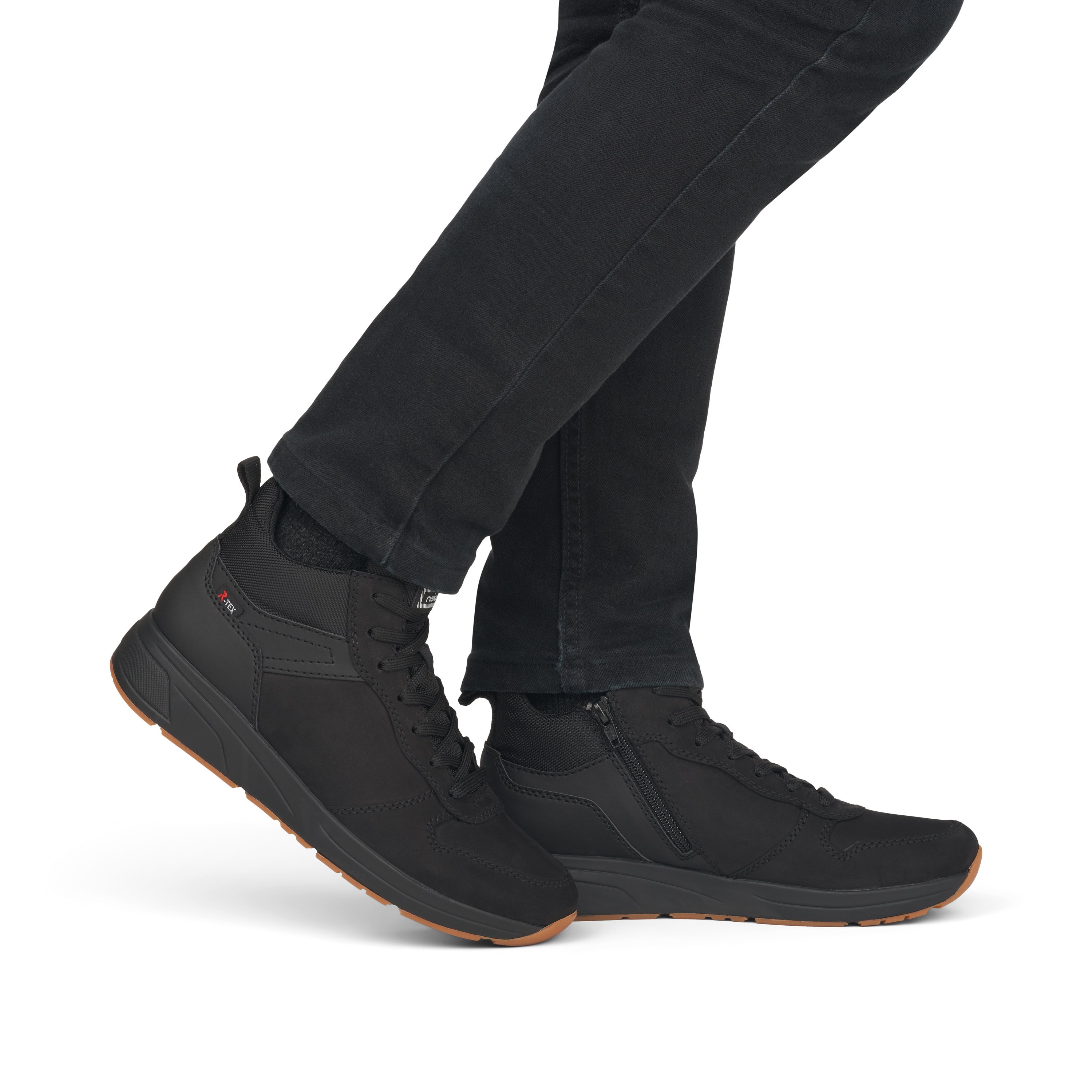 Rieker Herren Sneaker High midnight black