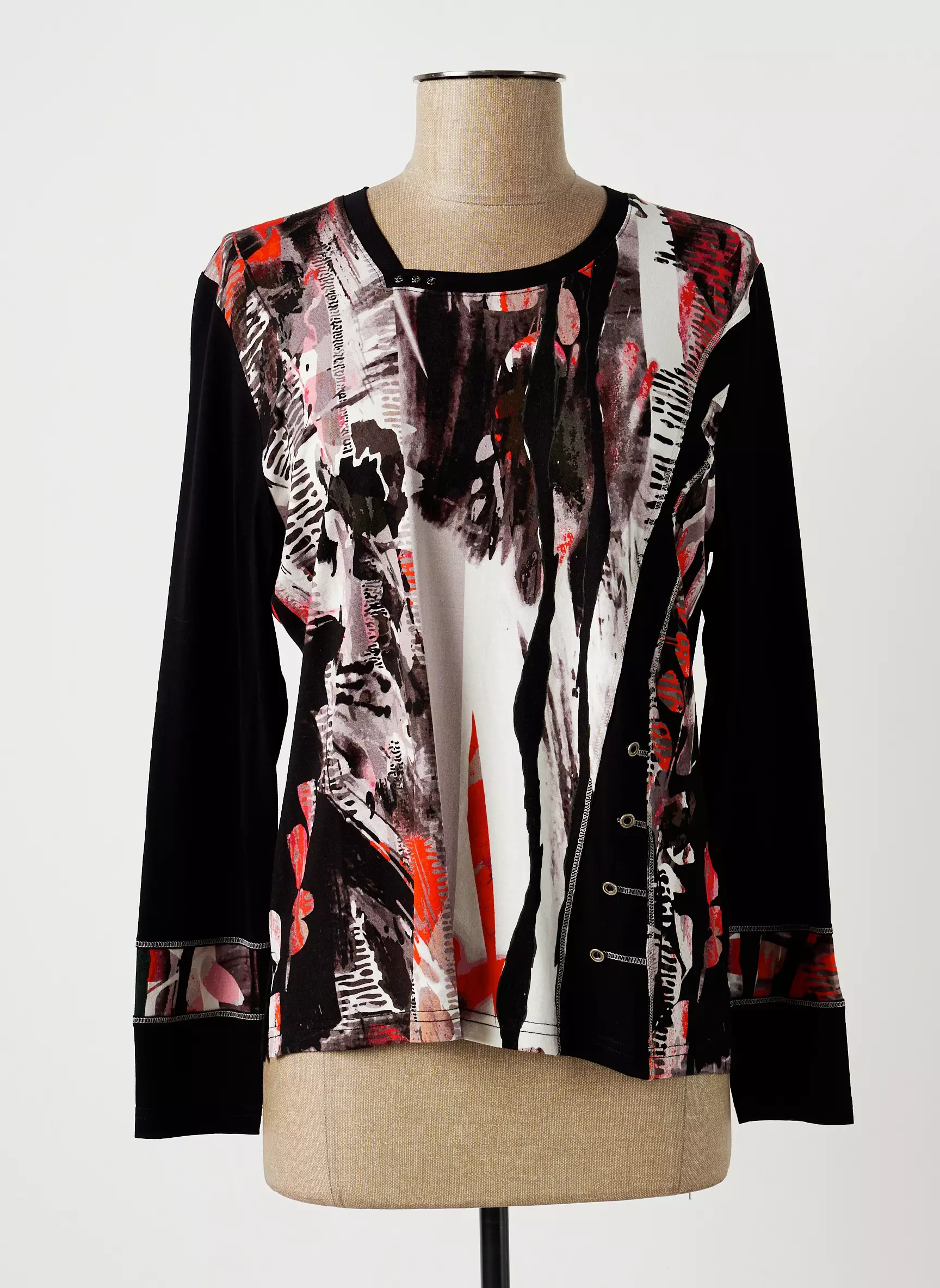 Meri Esca Tshirts Femme couleur noir