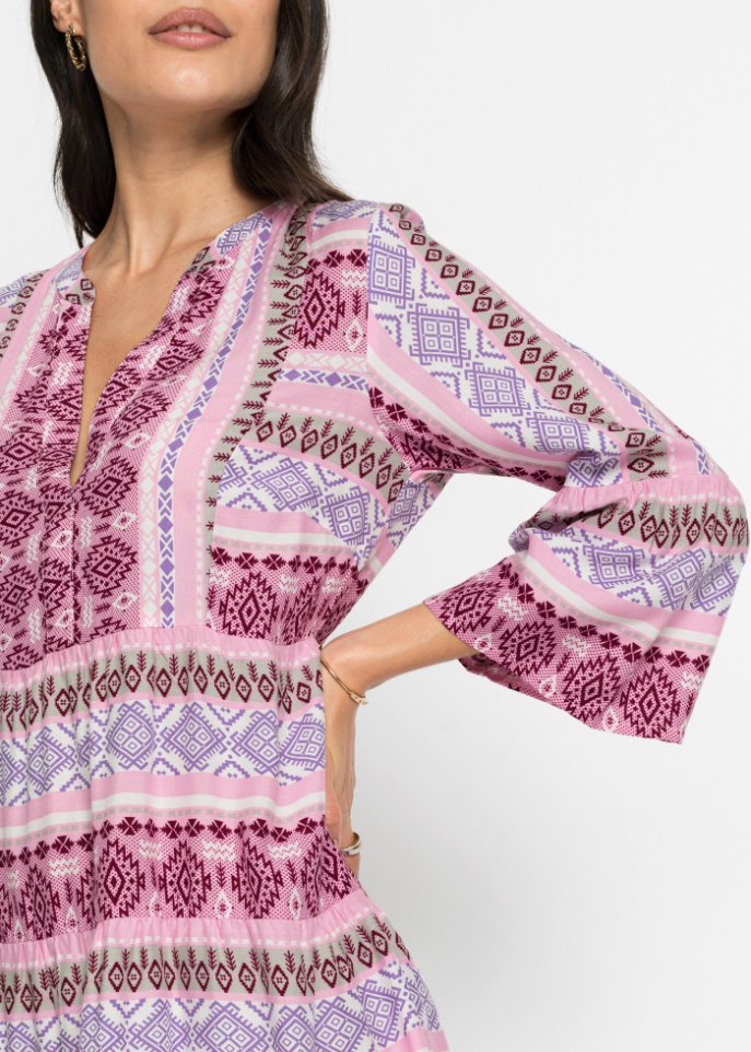 Tunika-Kleid aus nachhaltiger Viskose