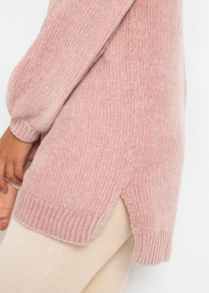 Chenille-Longpullover