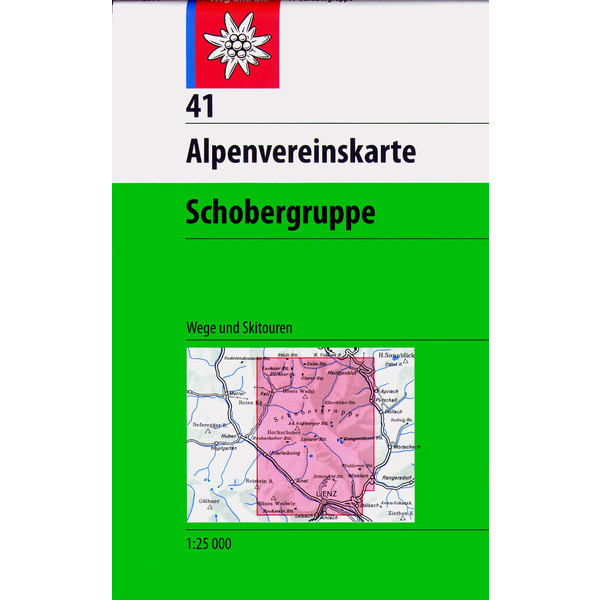 SCHOBERGRUPPE 1:25 000 - Wanderkarte