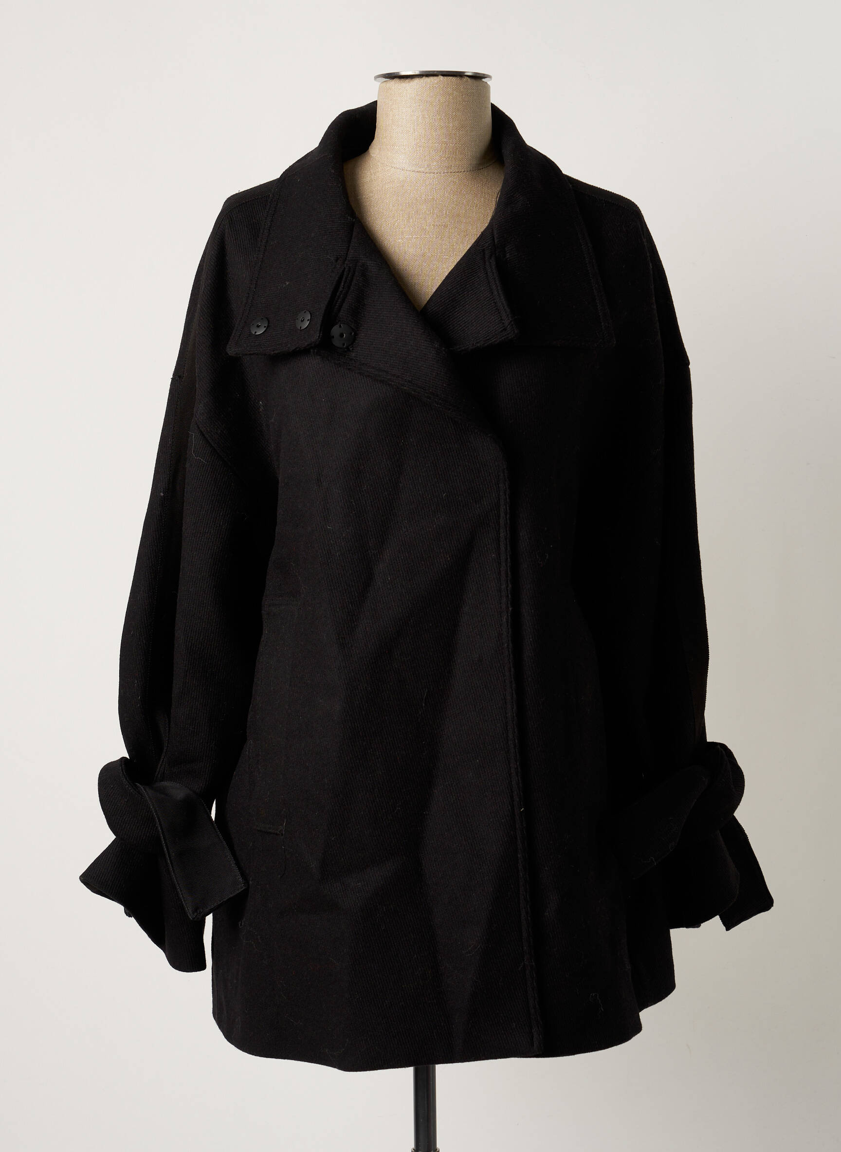 Mango Manteaux Courts Femme couleur noir