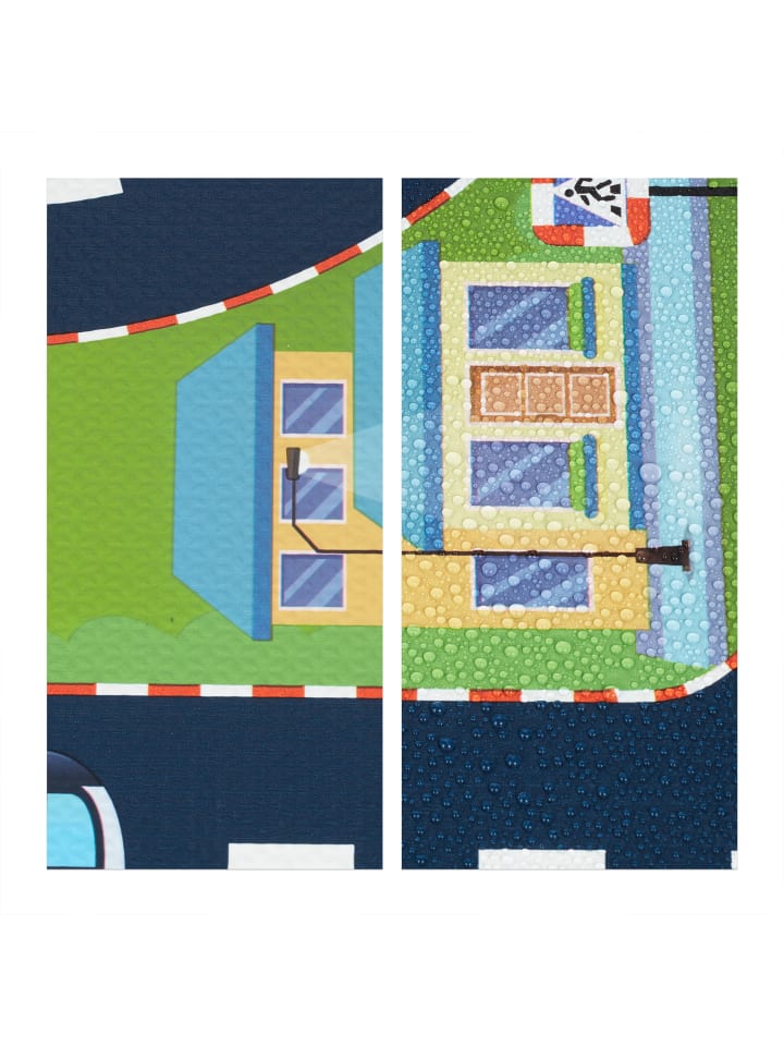 relaxdays 12tlg. Puzzlematte Straße in Bunt - (B)114 x (T)86 cm günstig kaufen onesize