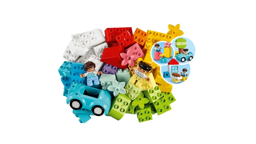 LEGO DUPLO Classic 10913 Steinebox, Kreativbox, Spielzeug ab 1,5 Jahren